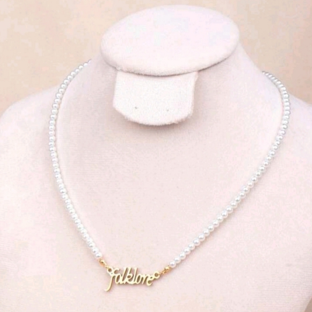 Folkore Taylor Swift Necklace